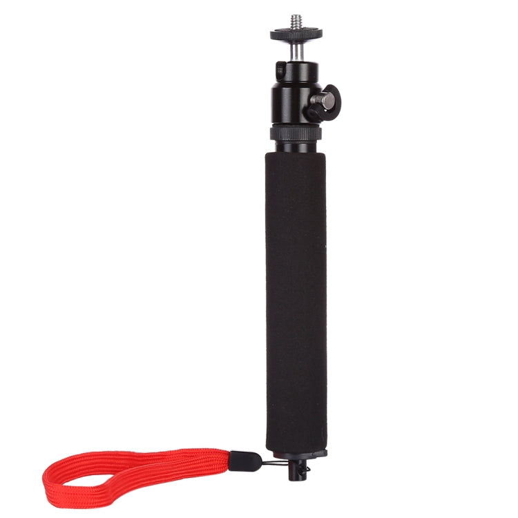 Telescopic Selfie Stick with 360 Degree Rotation and Red Rope