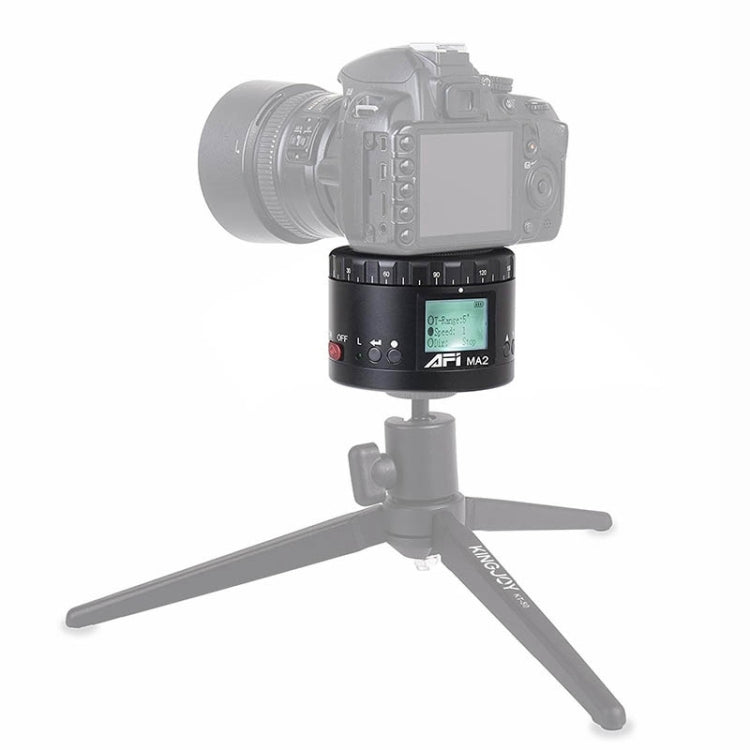 MA2 360 Degree Rotation Delayed Star Photography LCD Camera Mount - Black