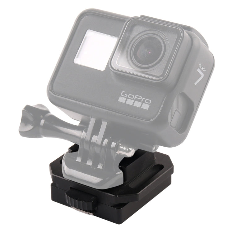 Aluminum Alloy Helmet Selfie Stand for Action Cameras