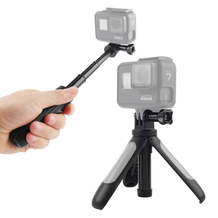 GP446 Multifunctional Mini Fixed Tripod for Action Cameras - Grey