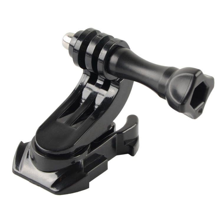 360-degree Rotating J-type Base for GoPro and Other Action Cameras