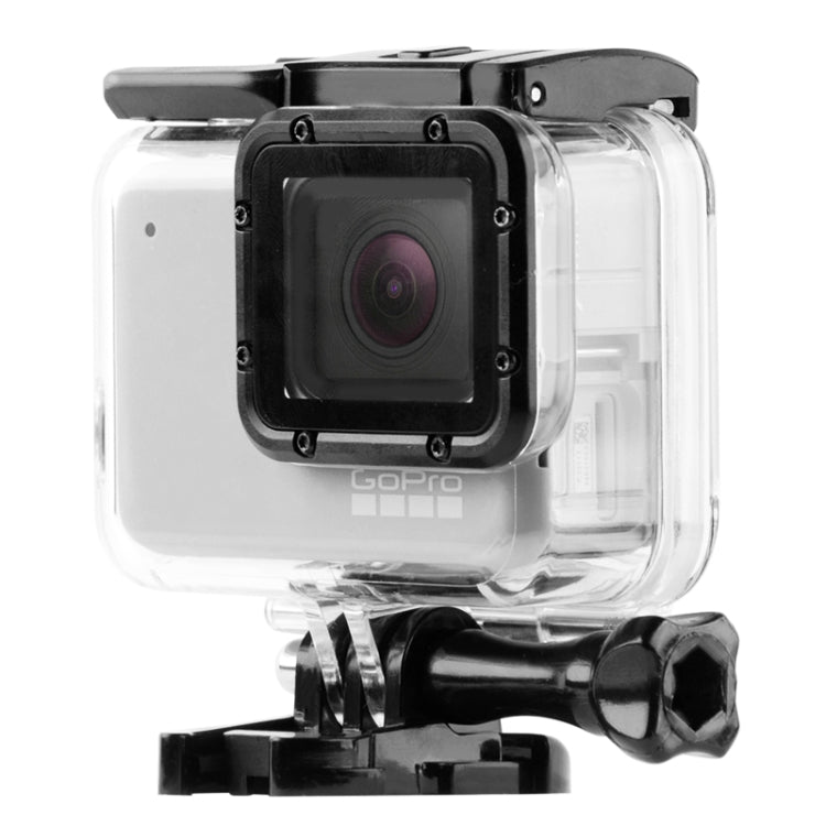 Waterproof Case with Touch Back Cover for GoPro HERO7 White/Silver