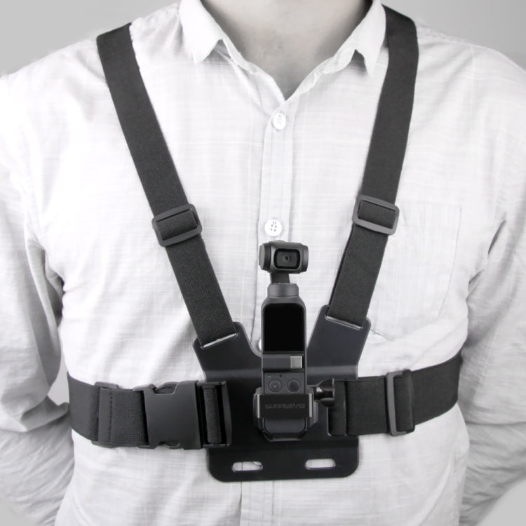 Adjustable Body Chest Straps Belt for DJI OSMO Pocket with Metal Adapter