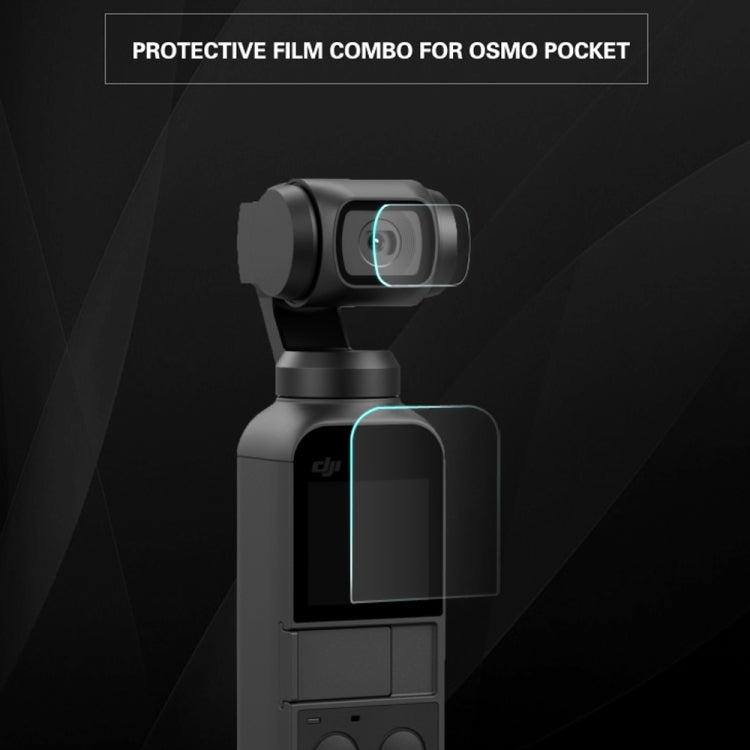 Sunnylife DJI OSMO Pocket Lens and Screen Protection Film Set