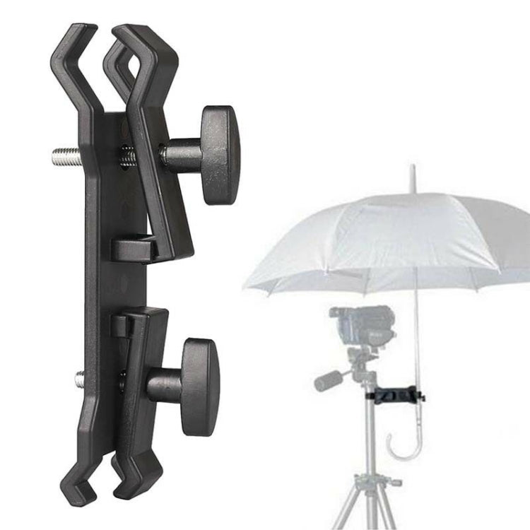 Photography Accessory: Camera Umbrella Holder Clip Bracket Stand Clamp for Outdoor Use