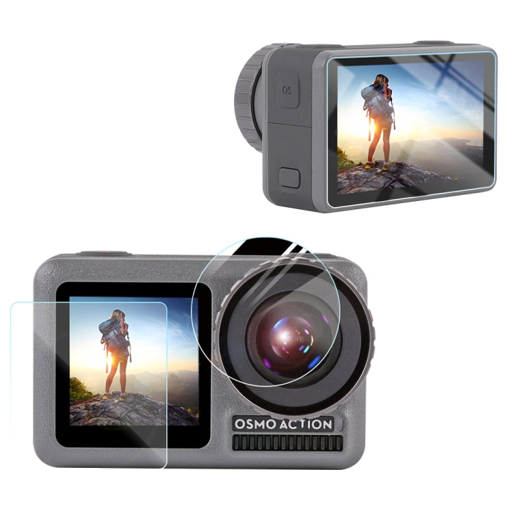 DJI Osmo Action 3-in-1 Lens LCD Screen Protective Film