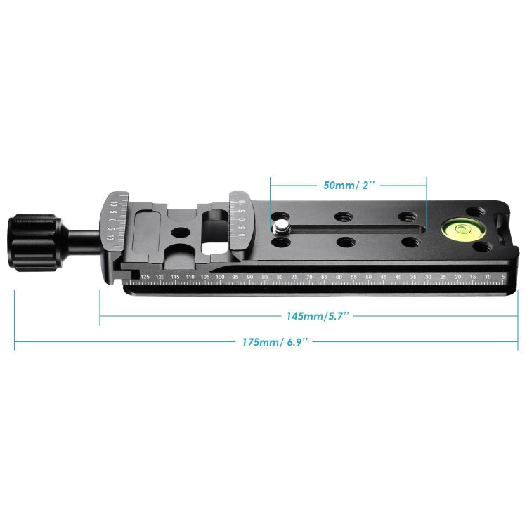Vertical Nodal Slide Clamp Rail for Fisheye and Wide-angle Lenses