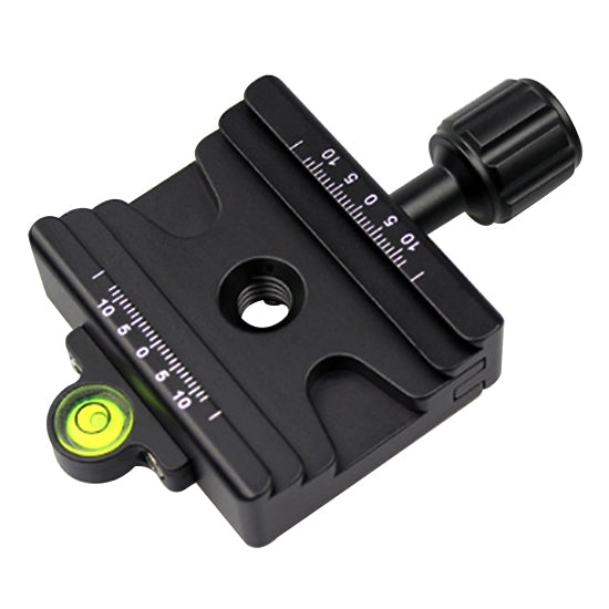 FCD-1 Dual-use Knob Quick Release Clamp Adapter Plate Mount for Arca-Swiss and SLIDEFIX Quick Release Plates (39mm/32mm)