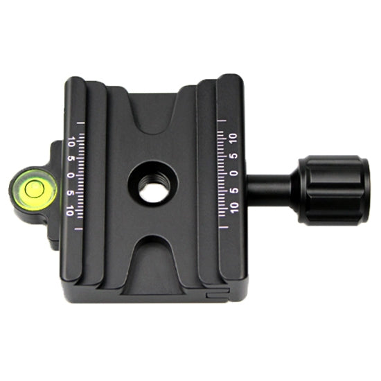 FCD-1 Dual-use Knob Quick Release Clamp Adapter Plate Mount for Arca-Swiss and SLIDEFIX Quick Release Plates (39mm/32mm)