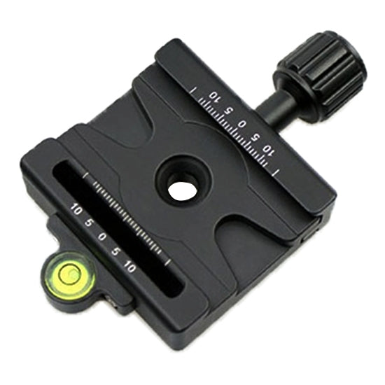 FMA-60 Dual-use Knob Quick Release Clamp Adapter Plate Mount for Cameras with Arca Swiss / RRS / SUNWAYFOTO Compatibility