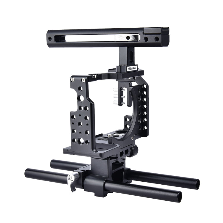 YELANGU CA7 YLG0908A-A Video Camera Cage Stabilizer for Sony A7 Series (Black)