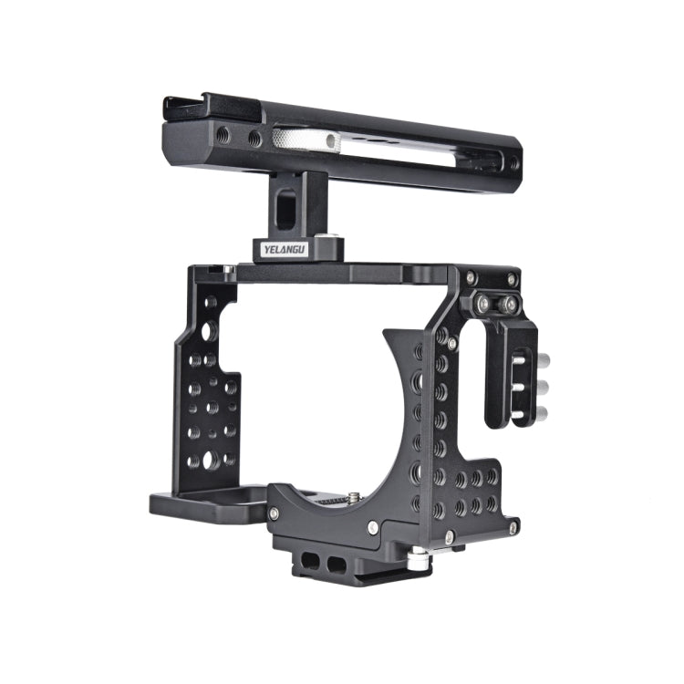YELANGU CA7 YLG0908A Video Camera Cage Stabilizer for Sony A7 Series (Black)