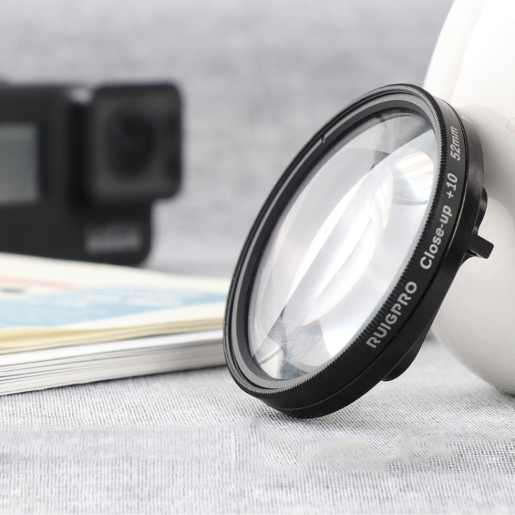 RUIGPRO Close-Up Lens Filter for GoPro HERO 7/6/5 - 10X Magnification