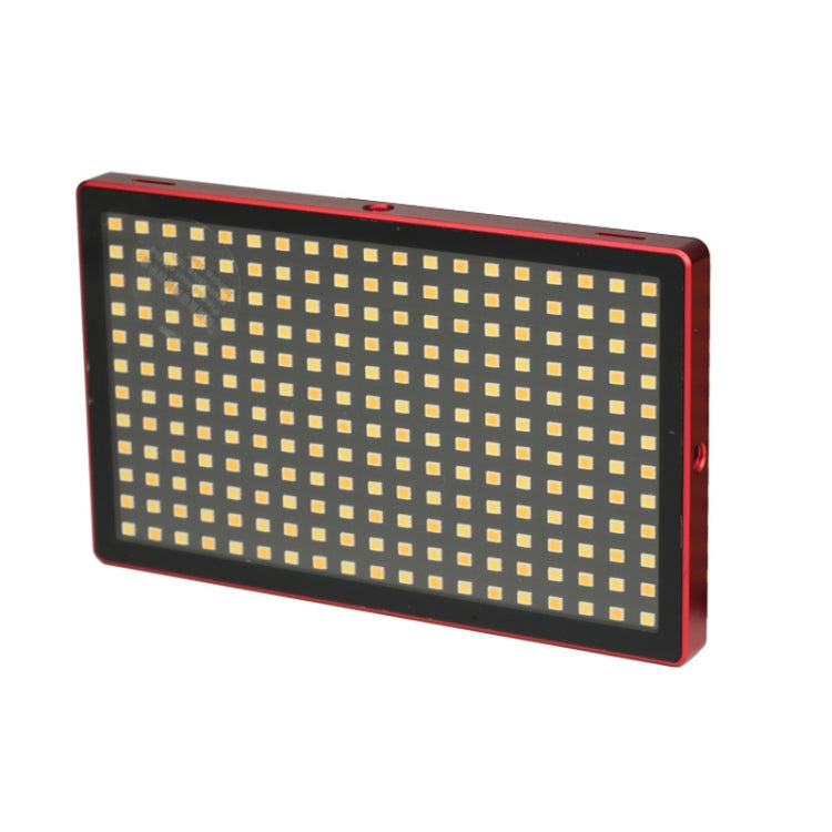 Litu Foto L28 Pocket 228 LEDs Professional Vlogging Photography Video & Photo Studio Light for Canon / Nikon DSLR Cameras (Red)