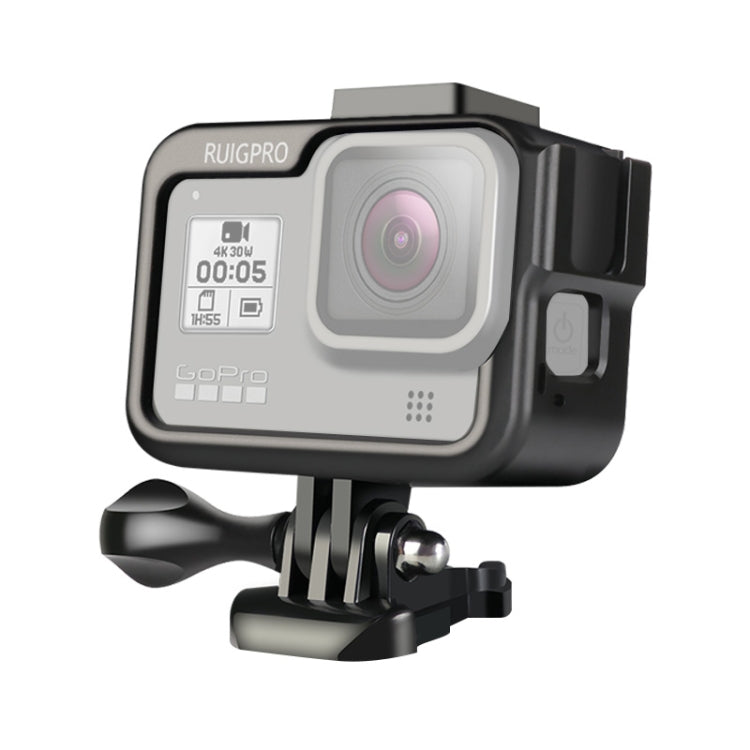 Aluminum Alloy Protective Frame Case for GoPro HERO8 Black