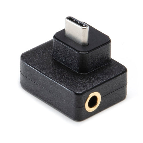 3.5mm + USB-C Mic Mount Microphone Adapter for DJI OSMO Action