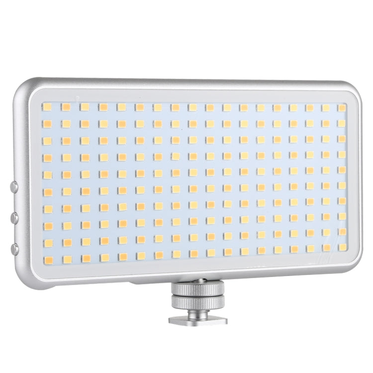 LED011S Pocket Studio Light with OLED Display and Cold Shoe Mount Adapter
