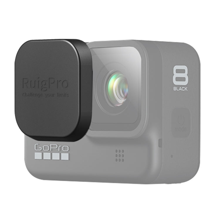 RUIGPRO GoPro HERO8 Black Camera Lens Protective Cap Cover (Black)