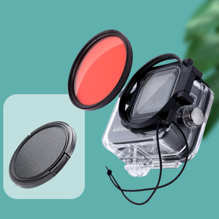 Professional 58mm Color Dive Housing Lens Filter for GoPro HERO8