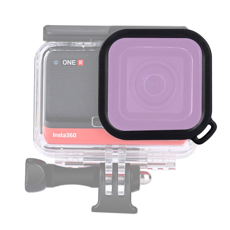 Color Lens Filter for Insta360 ONE R 4K Edition - Purple