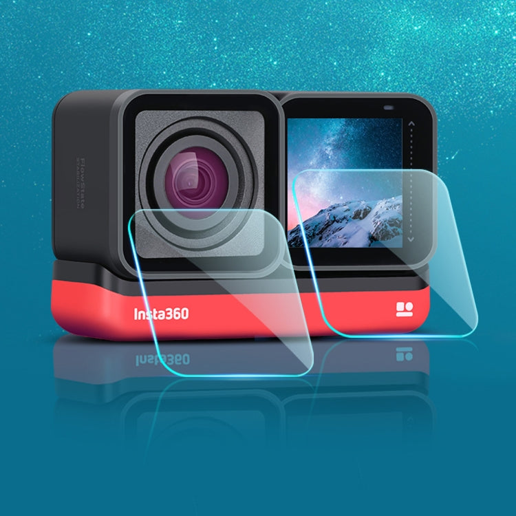 Insta 360 One R 4K Camera Tempered Glass Film Set