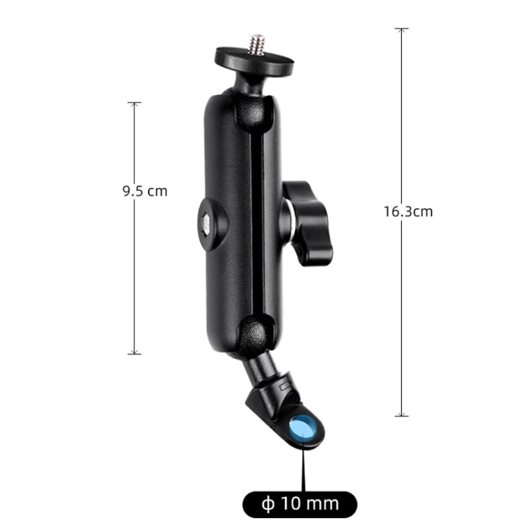 Action Camera Motorcycle Rearview Mirror Mount Holder with Tripod Adapter
