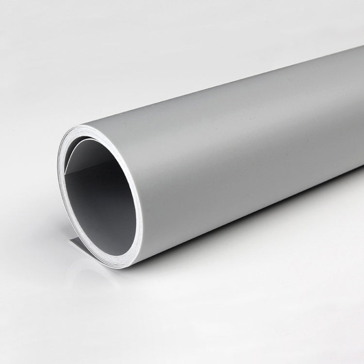 Grey Matte PVC Photography Background - 120x200cm