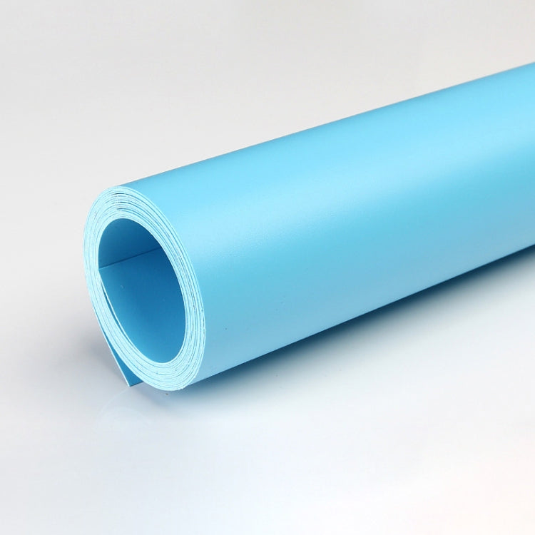 120x200cm PVC Paper Matte Photography Background in Blue - Professional Quality Dual-Sided Backdrop
