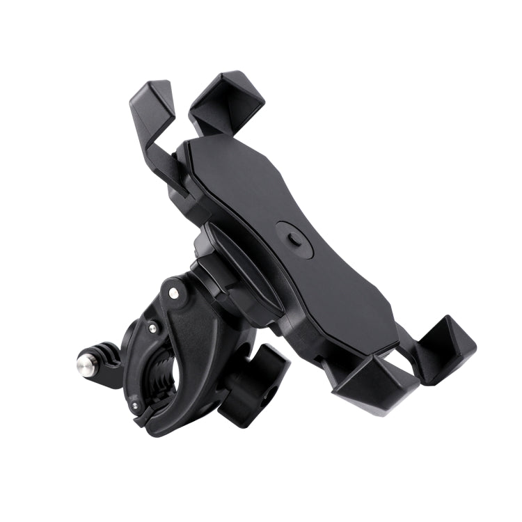 Bicycle GPS Navigation and Mobile Phone Mount with GoPro Clamp (Black)