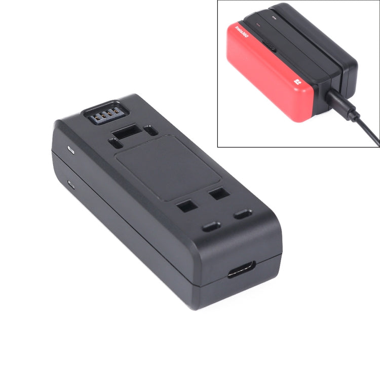 Insta360 ONE R Dual-side Batteries Charger Base (Black)