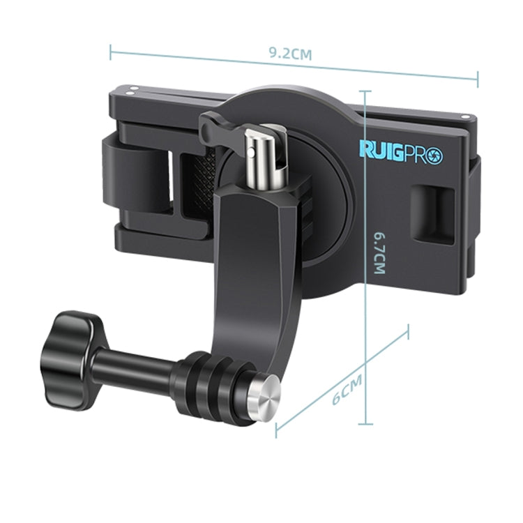 360 Degree Rotating Quick Release Strap Mount Shoulder Backpack Mount for Action Cameras