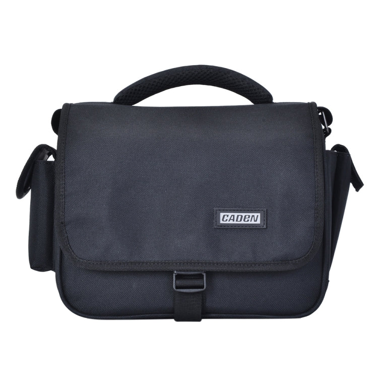 CADEN D27 Portable Camera Bag With Adjustable Strap, 24x19x14cm(Black)