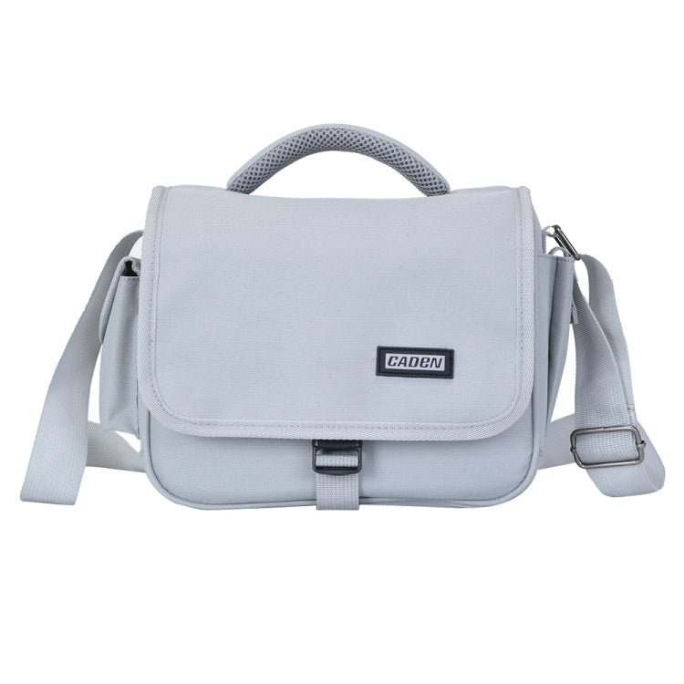CADEN D27 Grey Portable Digital Camera Bag With Adjustable Shoulder Strap
