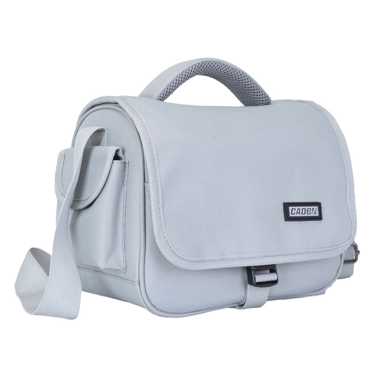 CADEN D27 Grey Portable Digital Camera Bag With Adjustable Shoulder Strap