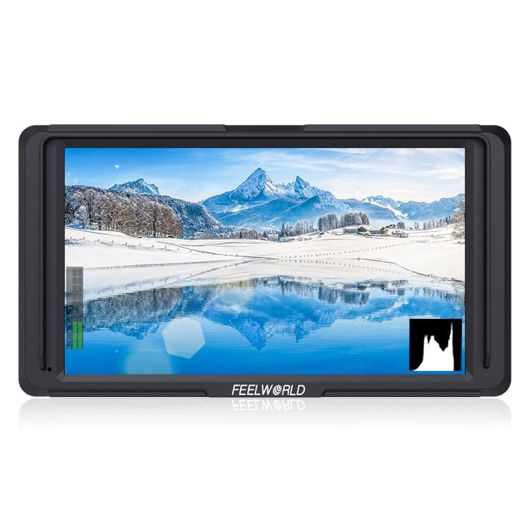 FEELWORLD F6S 5.0 inch IPS Screen DSLR Camera Field Monitor with 1920x1080 Full HD Resolution and 4K HDTV Input/Output Support