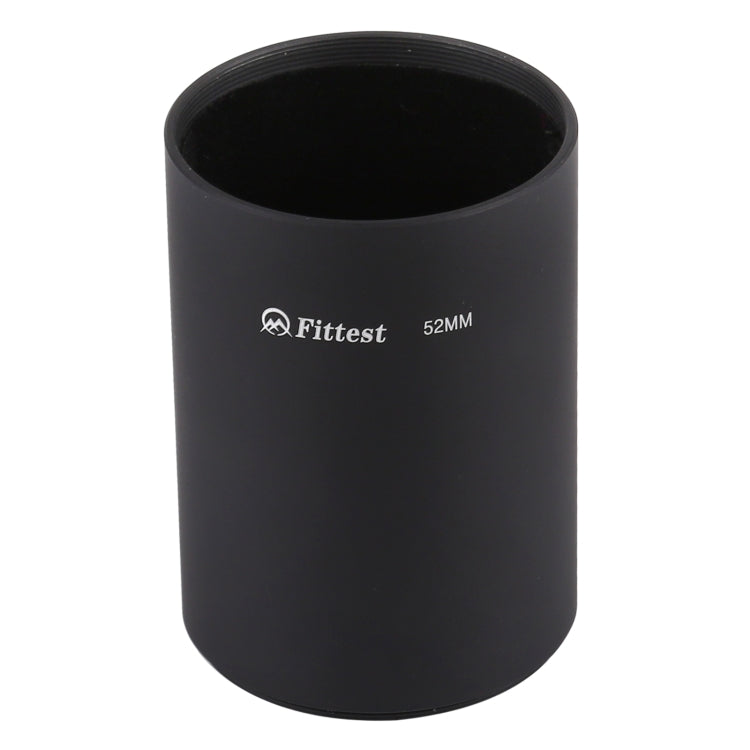 FITTEST 52mm Metal Lens Hood for Medium Telephoto Lens
