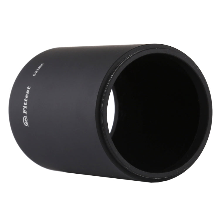 FITTEST 52mm Metal Lens Hood for Medium Telephoto Lens