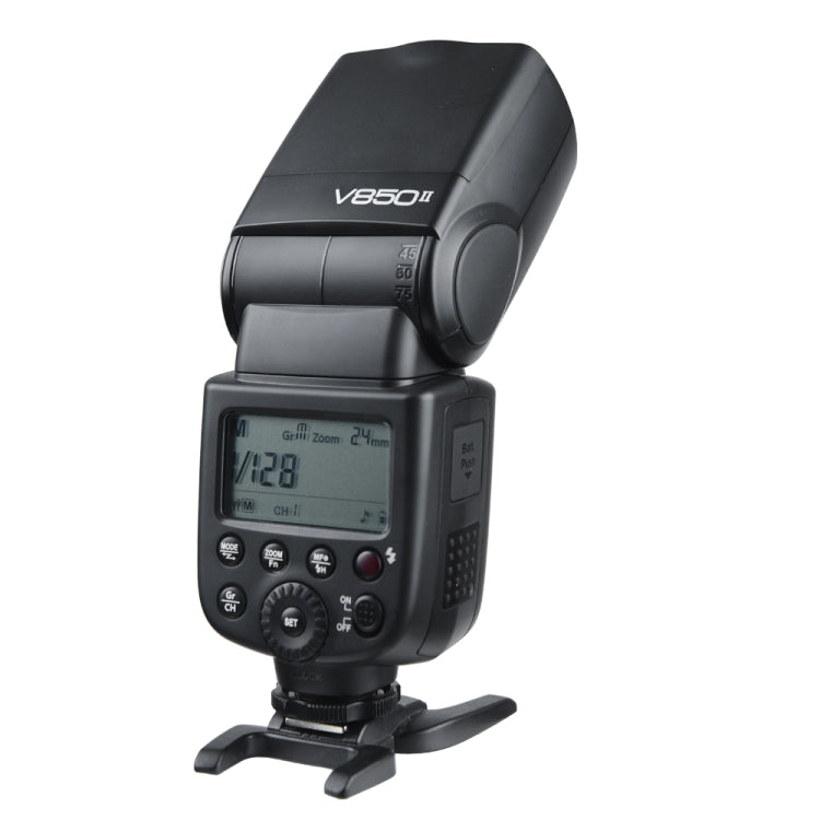 Godox V850II 2.4GHz Wireless Flash Speedlite for Canon/Nikon DSLR Cameras (Black)