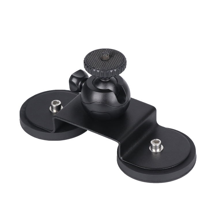 Car Suction Cup Mount Bracket for GoPro and Other Action Cameras, M(Black)