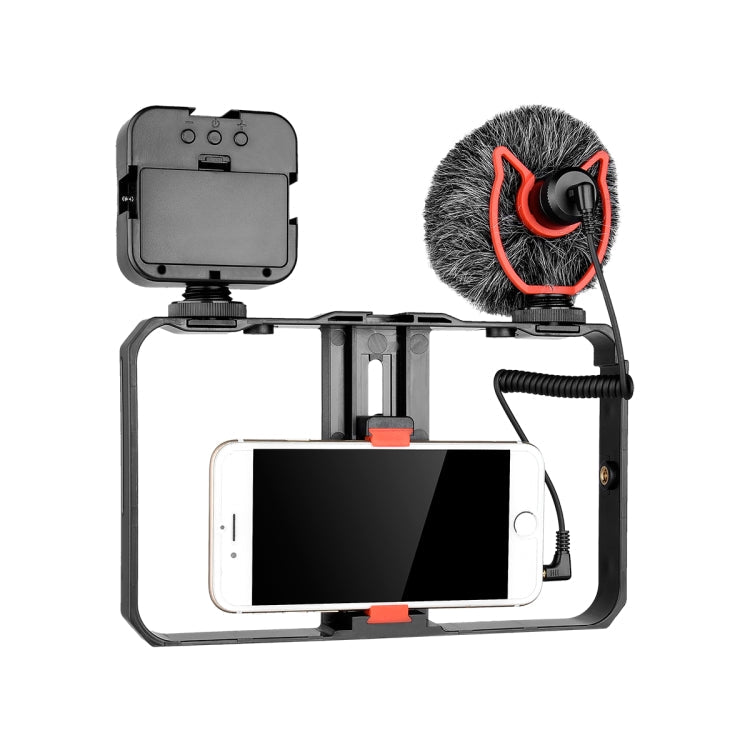 YELANGU PC202 Vlogging Rig Kit with Microphone & LED Fill Light