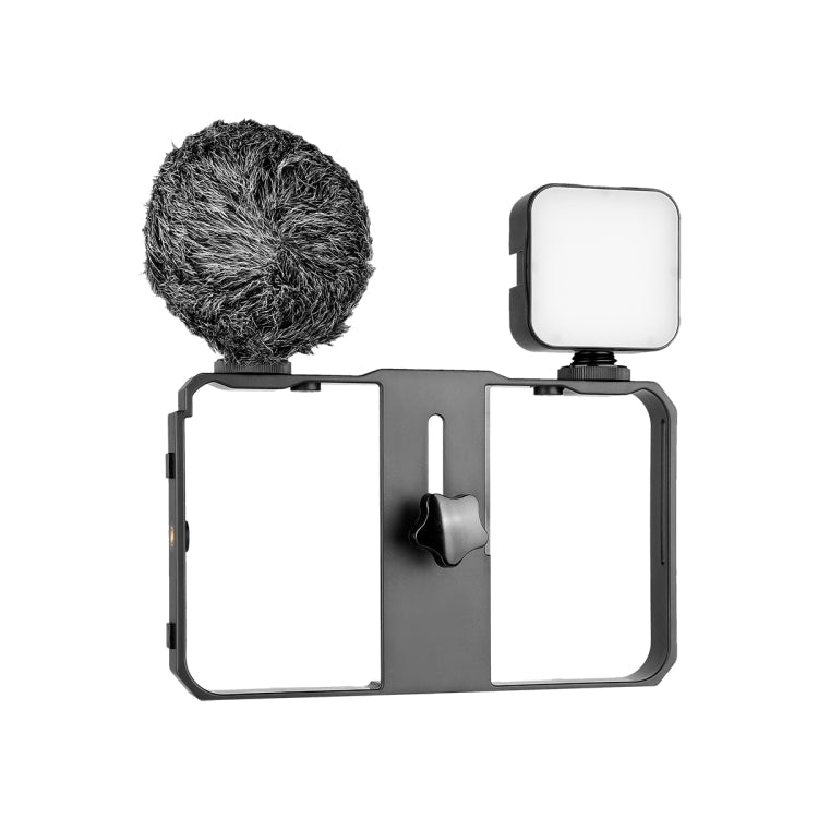 YELANGU PC202 Vlogging Rig Kit with Microphone & LED Fill Light