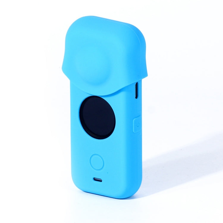 Blue Silicone Protective Case for Insta360 ONE X2