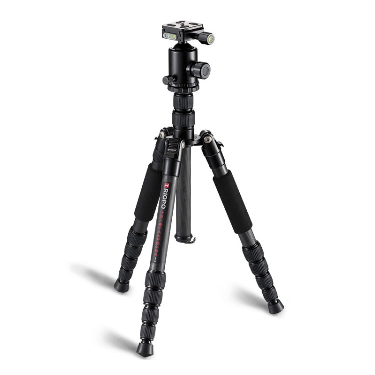 Adjustable Carbon Fiber Tripod with Q-2 Ball Head