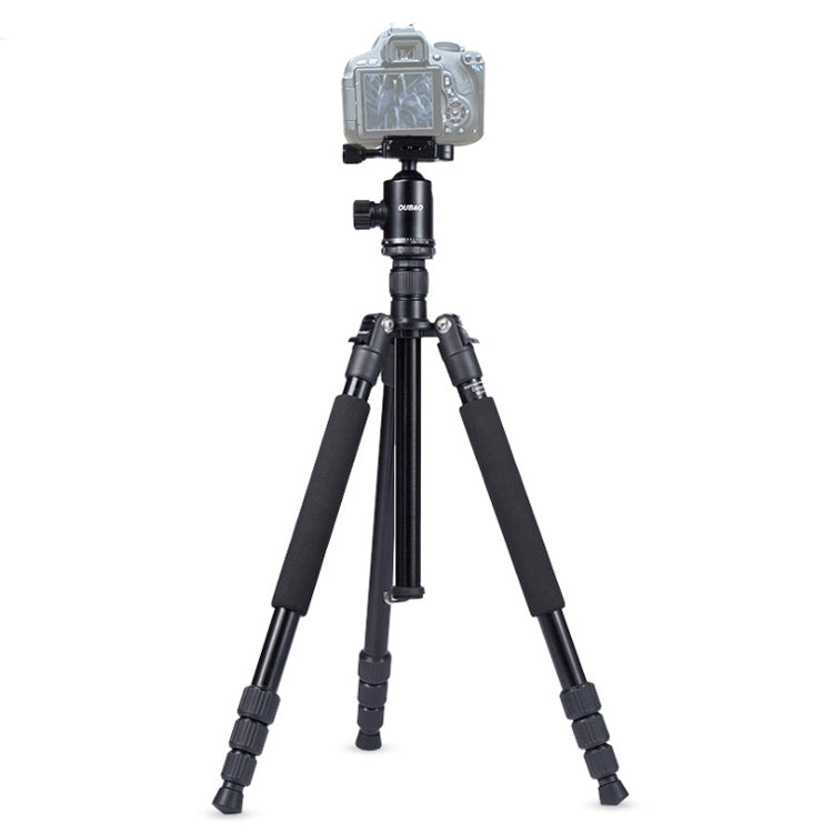 Adjustable Aluminum Alloy Tripod with Ball Head for SLR Camera - TRIOPO Oubao A-608S