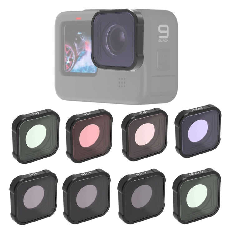 JSR KB Series Lens Filter Set for GoPro HERO10 Black / HERO9 Black - Enhance Your Photography!