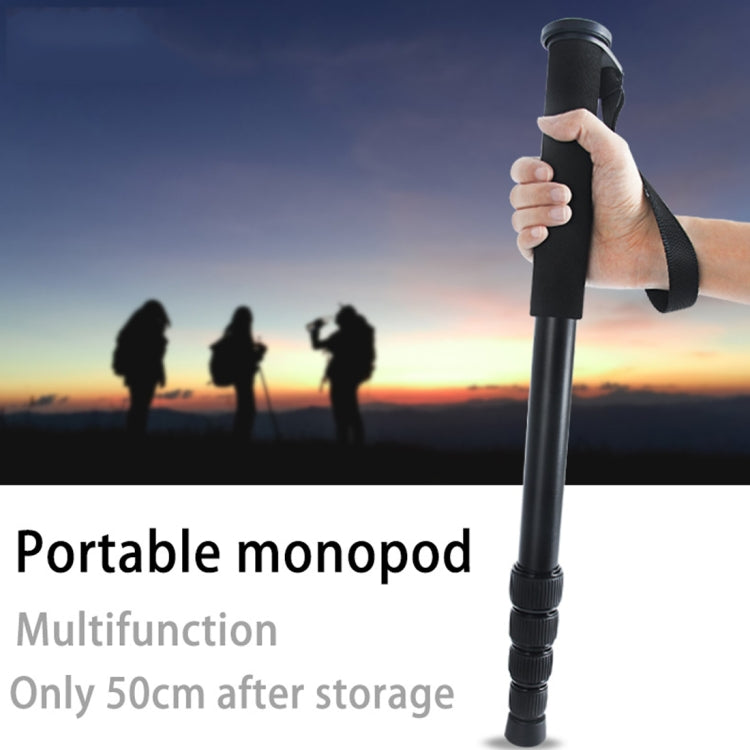 BEXIN P285-A Aluminum Alloy Monopod Holder for DSLR Cameras (Black)