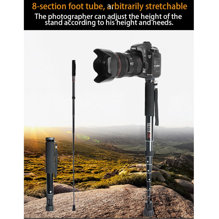 BEXIN P308A Aluminum Alloy Monopod Holder for DSLR Cameras (Black)