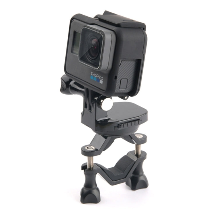GP433 Bicycle Motorcycle Handlebar Mount for Action Cameras with 360-Degree Rotation