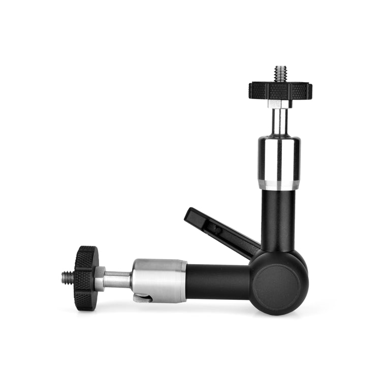 YELANGU 7 inch Adjustable Articulating Magic Arm with Quick Locking System (Black)