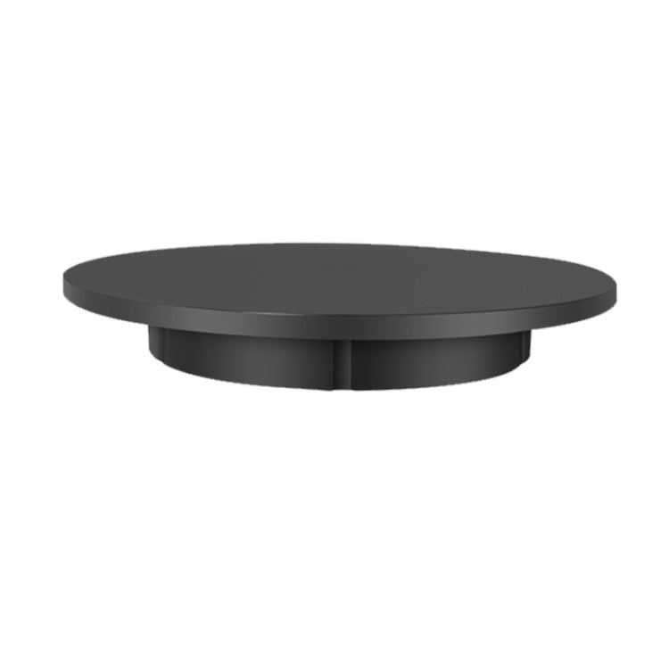 Electric Rotating Display Stand Turntable - 42cm Diameter, 100kg Load Capacity, US Plug (Black)